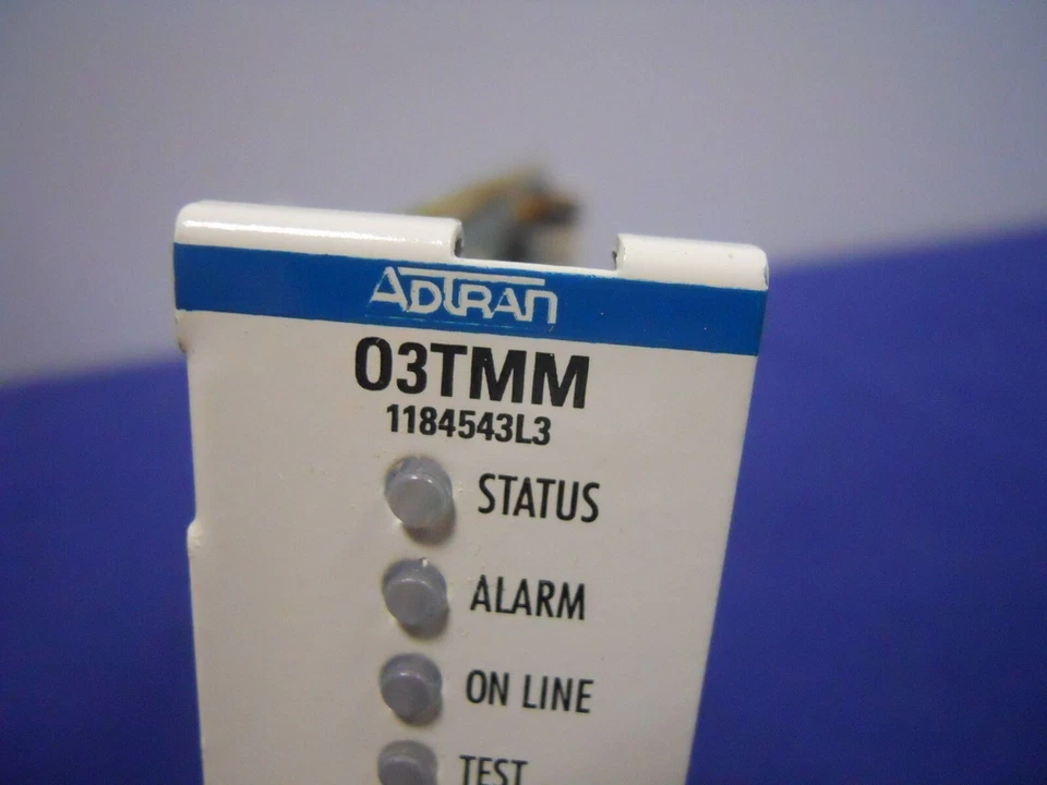 ADTRAN 03TMM 1184543L3 OPTI-6100 OC-3 Multi-Mode Tributary Expansion Module - Image 2 of 2