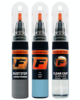 für SKODA V5T MODRA SKY/SKY BLAU LACKSTIFT Reparatur Set Autolack Kratzer