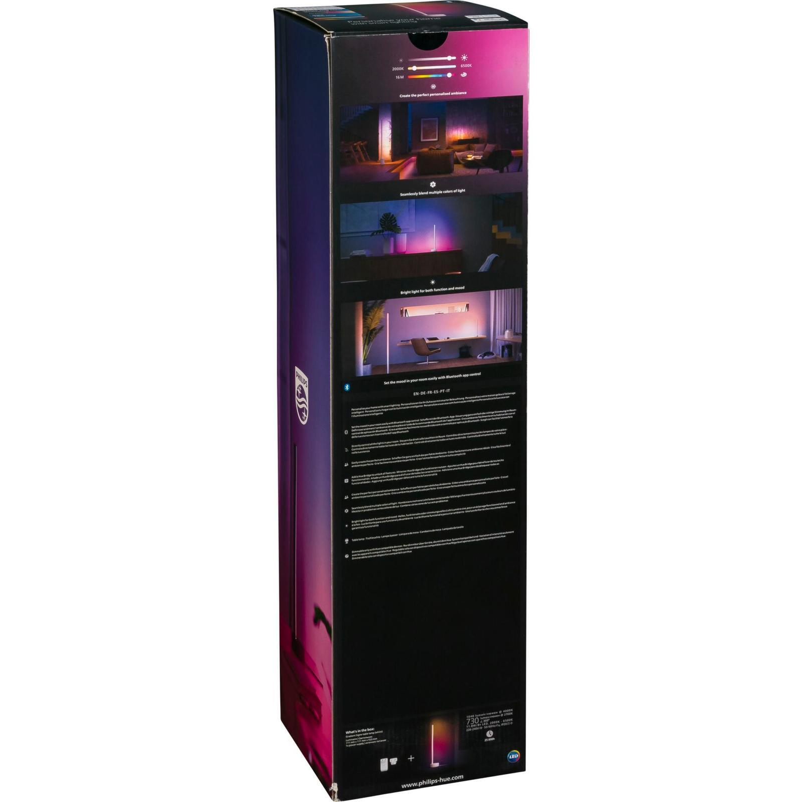 Philips Hue Gradient Signe Tischleuchte weiß