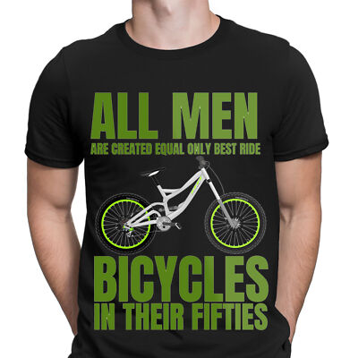 Personalisierte Mountainbike erstellt gleich individuell Geburtstag Herren T-Shirts #NED