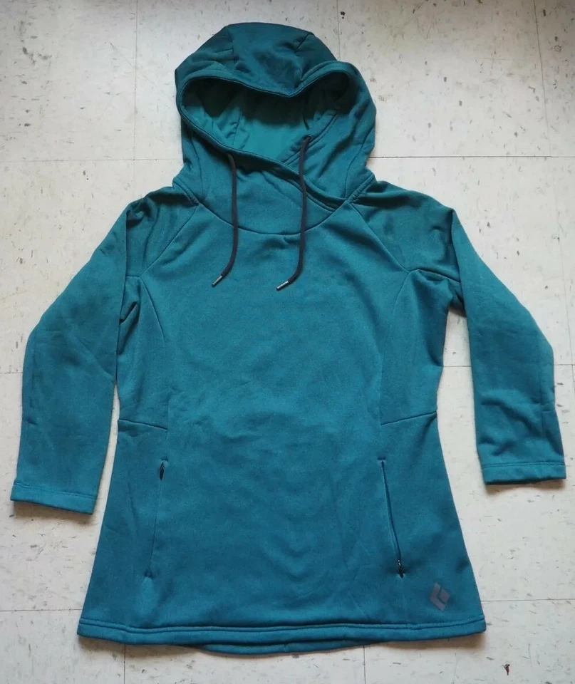 Black Diamond Maple Hoody Jacket Evergreen Fleece Women’s Medium Modified - Image 2 of 4