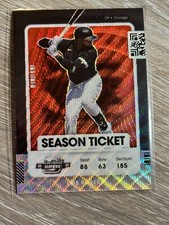 2021 Panini Contenders Season Ticket Red Luis Robert Chicago White Sox No. 70