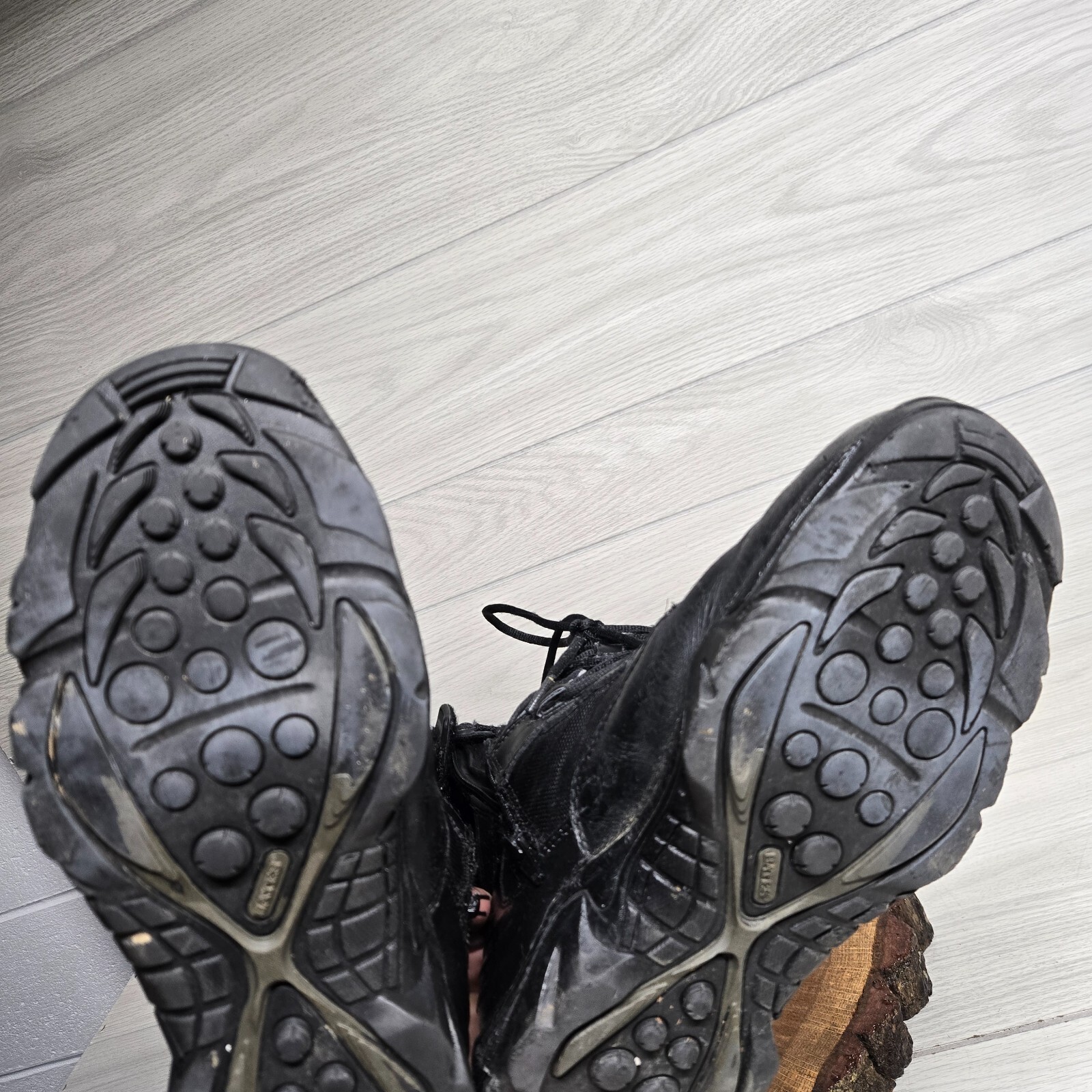 Bates  Side Zip Solid Black Tactical Boots Thinsu… - image 9