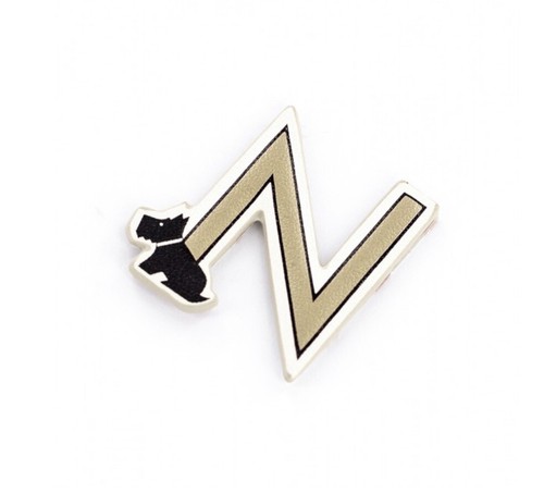 Genuine RADLEY London 'MAKE IT MINE’ Leather STICKER - GOLD "N" LETTER - 第 2/2 張圖片