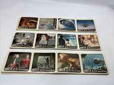 Vintage 1982 ET Collector Set A, B, C Large STICKERS Reese’s Pieces Fan Club