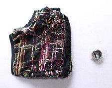 Weissman Girl's Don't Stop Me Now Mock Neck Biketard CG2 Multicolor Small 6/6X 