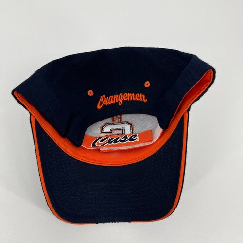 Zephyr Strapback Hat Adult One Size Blue Syracuse Orangemen Cuse Wool Blend - Picture 5 of 8
