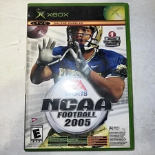 NCAA Football 2005 / Top Spin Combo PACK (Microsoft XBOX Original) Complete CIB