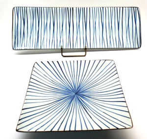 CRATE & BARREL Katori SUSHI TRAY and SERVING PLATE