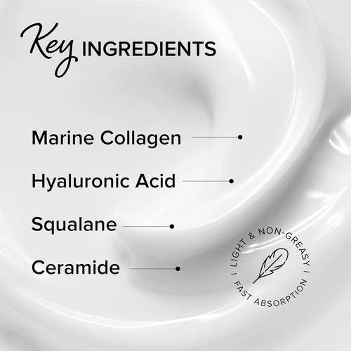 Hydrating Face & Body Cream | Hyaluronic Acid & Collagen | 6.4 oz Moisturizer - Picture 5 of 12