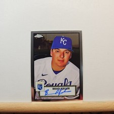 2021 TOPPS Platinum Baseball Brad Keller base Chrome Autograph AUTO card # PA-BK
