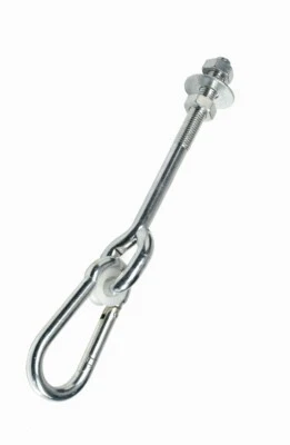 LOGGYLAND Schaukelhaken 'durch' Typ 0 - M12x160mm Spielhäuser Reckanlagen Baumhäuser