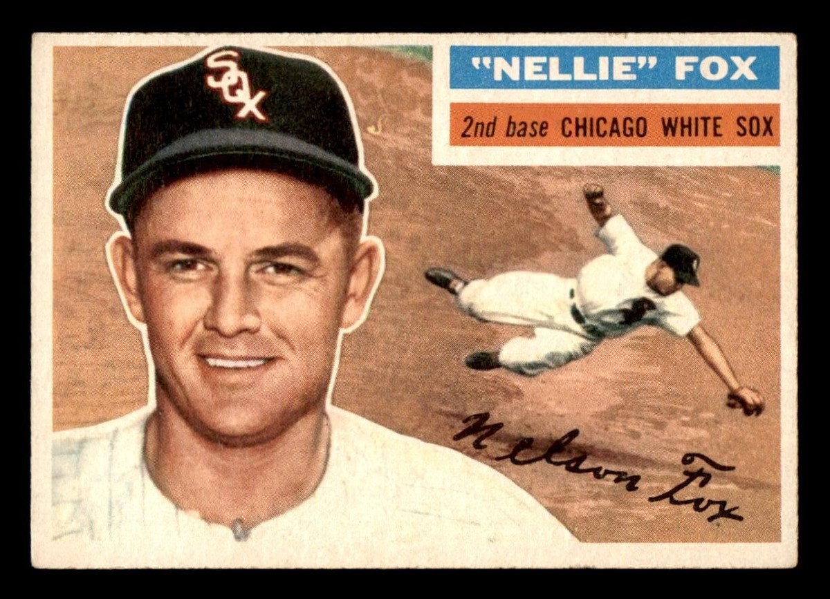 1956 Topps Baseball #118 Nellie Fox EX *k1 | eBay