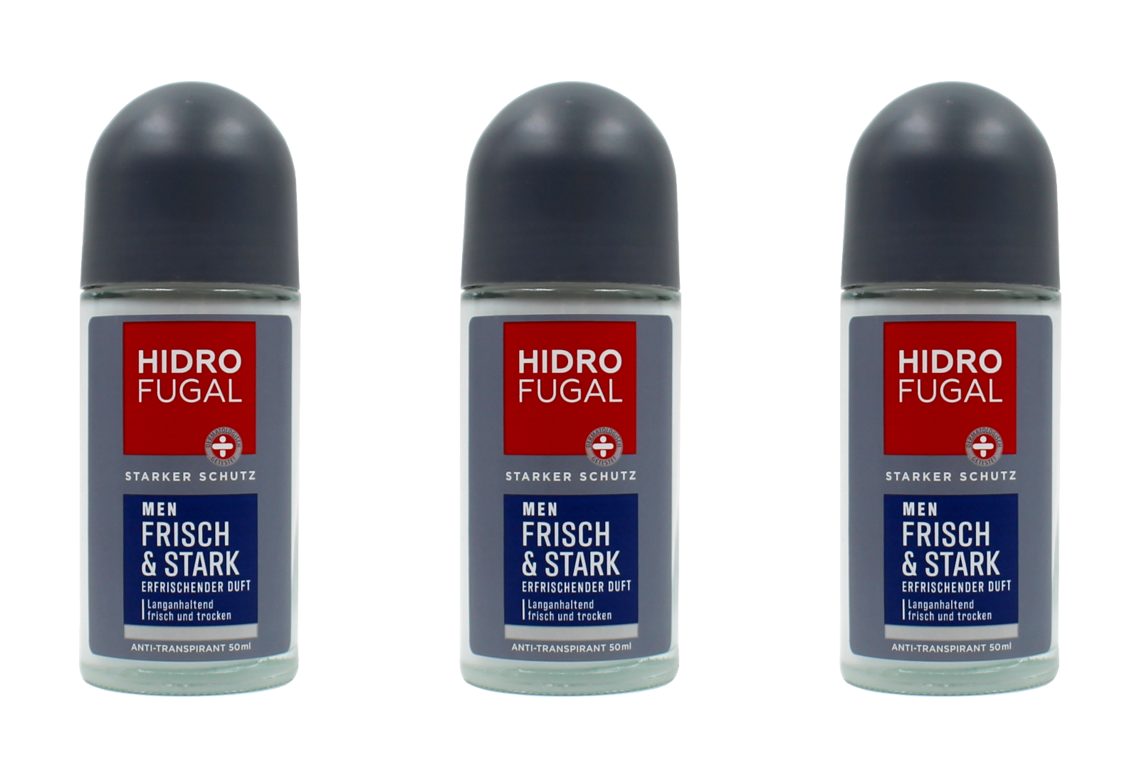 HidroFugal Men Frisch & Stark Anti-Transpirant Deo Roll , 3x50ml EAN42397434