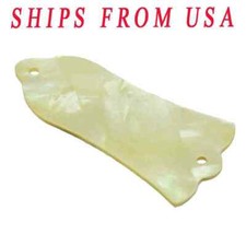 Yellow Pearl Guitar Truss Rod Cover 2 Hole For Gibson Les Paul