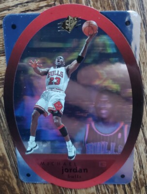 NICE 1996-97 MICHAEL JORDAN Upper Deck SPX Die Cut #8