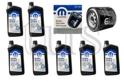 Genuine Mopar Engine Oil Change Kit 2006-2007 Dodge Charger 5.7L V8 oil 5w20