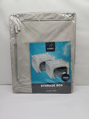 2pk Storage Bins Bedroom Closet Organization for Clothes Underbed - Picture 3 of 4