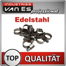 Schlauchschelle Edelstahl W2  12-20mm Benzins...