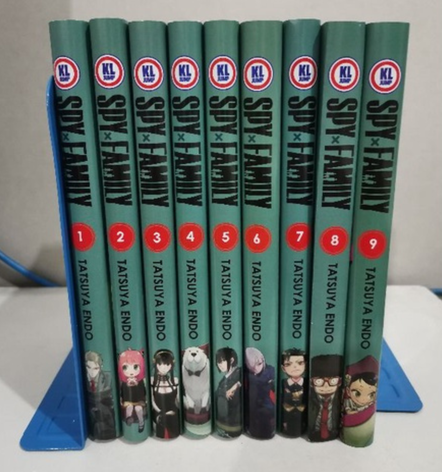 Spy X Family Manga Anime English Comic Book Volume 1-9 Full Set Free  Shipping
