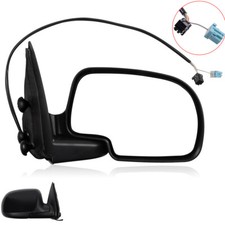 Passenger Side Heated Black Power Mirror For 03-07 Chevy Silverado Gmc 1500 Passenger Side Heated Black Power Mirror For 03-07 Chevy Silverado Gmc 1500