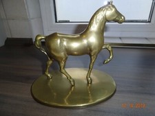 Koń Vintage Mosiężne akcesoria dekoracyjne z dumną patyną