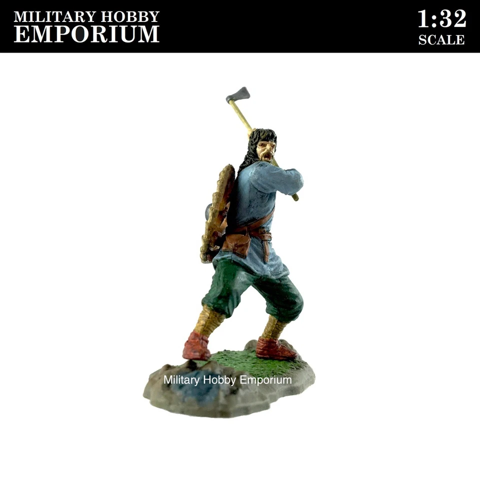 1:32 Unimax Toys Forces of Valor Historical Legends Viking Axe Soldier Figure - Image 3 of 3