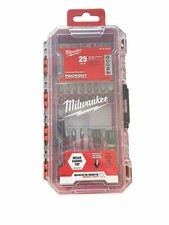 CERTIFIED WARRANTY Milwaukee SHOCKWAVE Impact Driver Bit Set 25-Piece 48-32-4095