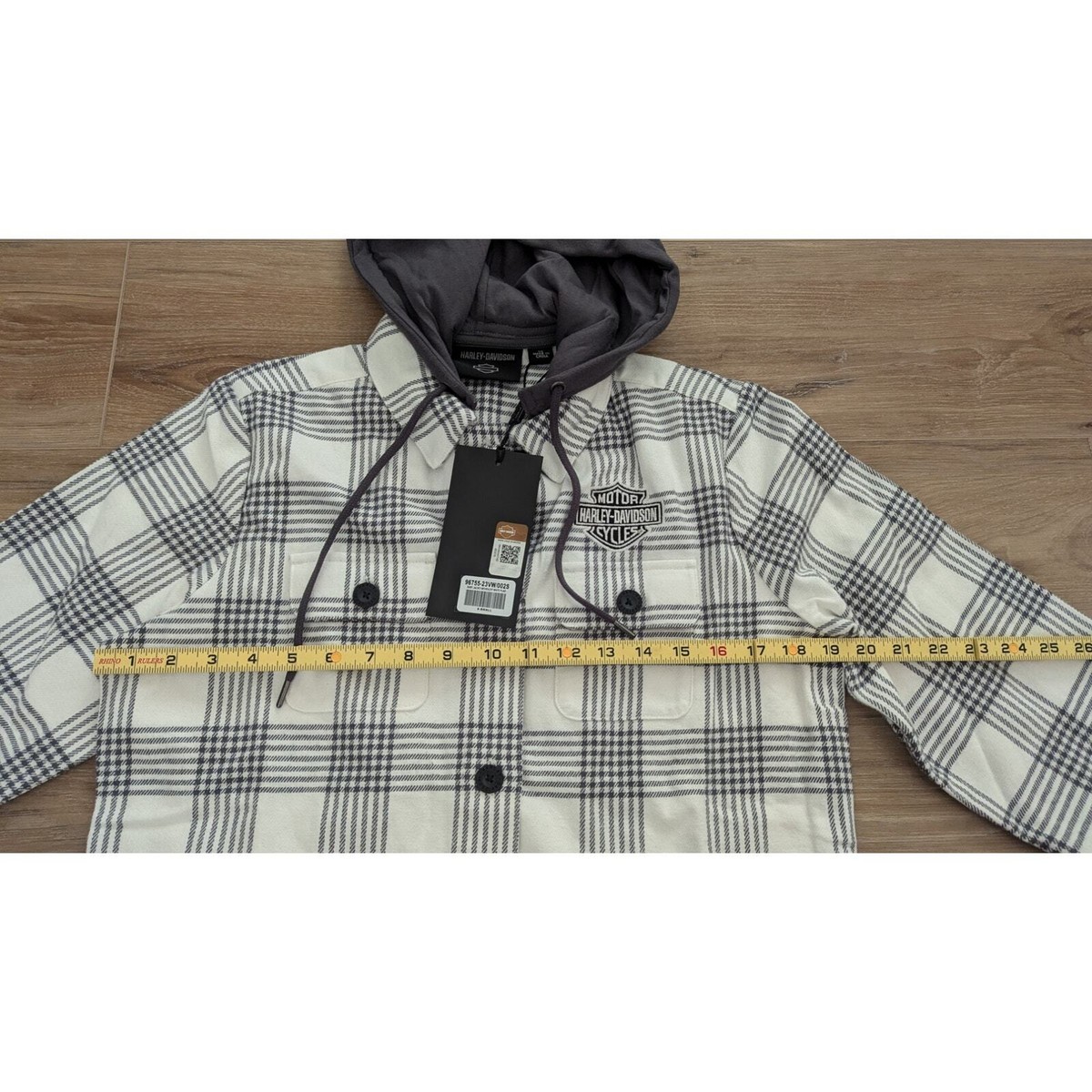 NWT Harley Davidson Heritage Classic Shirt Jacket With Hood