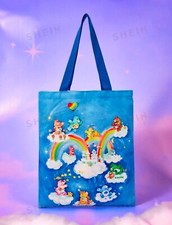New CARE BEARS Bag CARE A LOT Purse RAINBOW Tote LUCK Friend BABY TUGS Grumpy