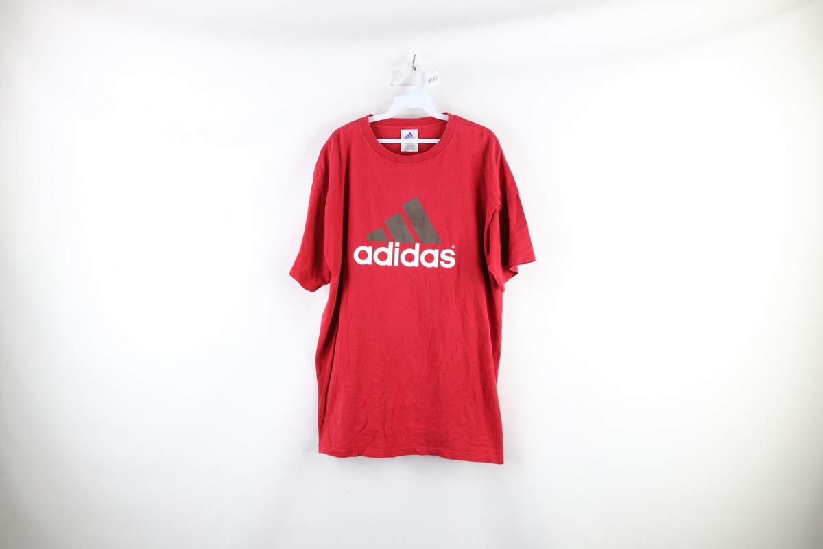 ウェア 90s adidas \"Performance Logo T-Shirt\" adidas Originals 90s Print White T-Shirt | Zumiez