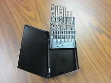 18pcs/set Tap and Drill set,9 of each, National Coarse,Part# 01-800-100 --new