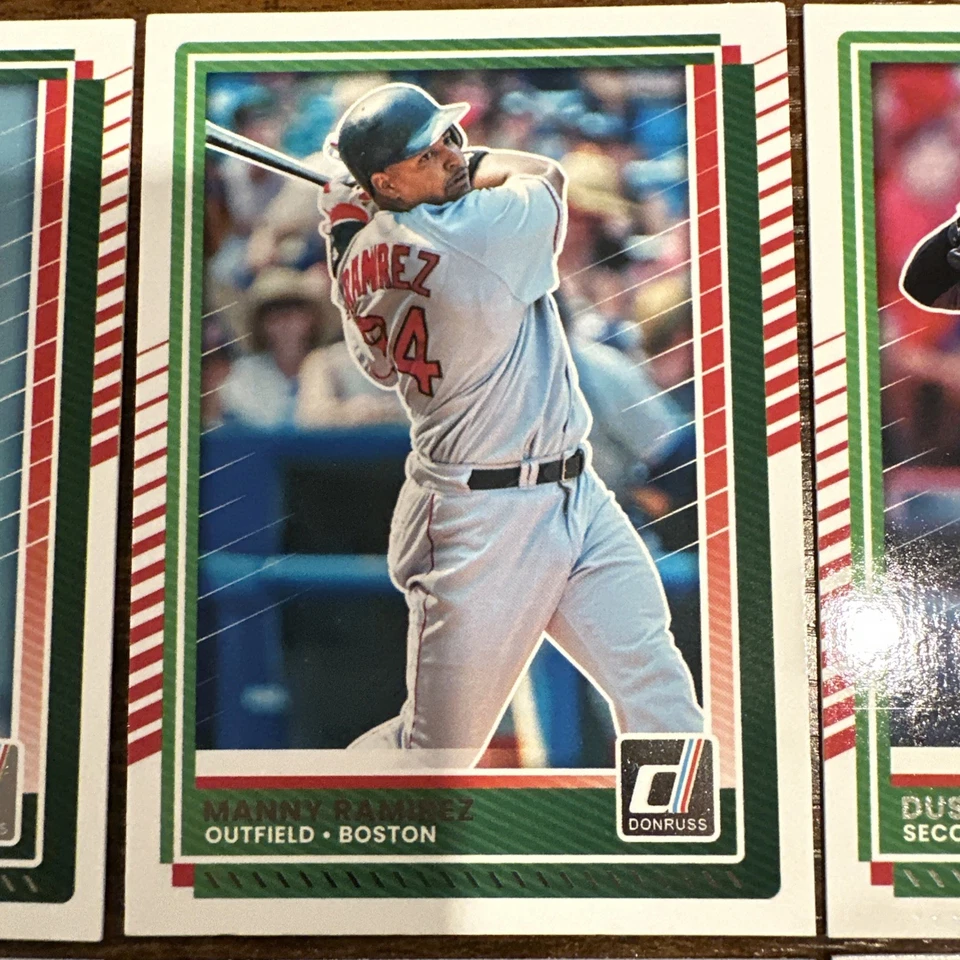 Juego completo de 12 cartas del equipo Donruss Boston Red Sox 2025 Roman Anthony Rated Prospect Foto 3 de 4