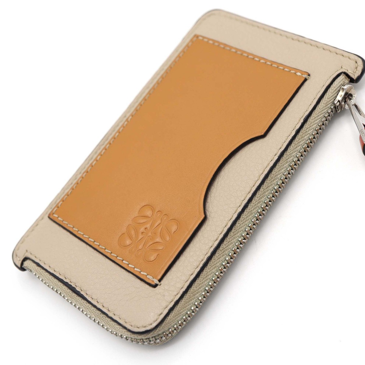 コインケース・小銭入れ LOEWE COIN CARDHOLDER\tC660Z40X07\t2463\t\tLIGHT OAT/HONEY LOEWE ロエベ コインケース カードケース レディース C660Z40X07