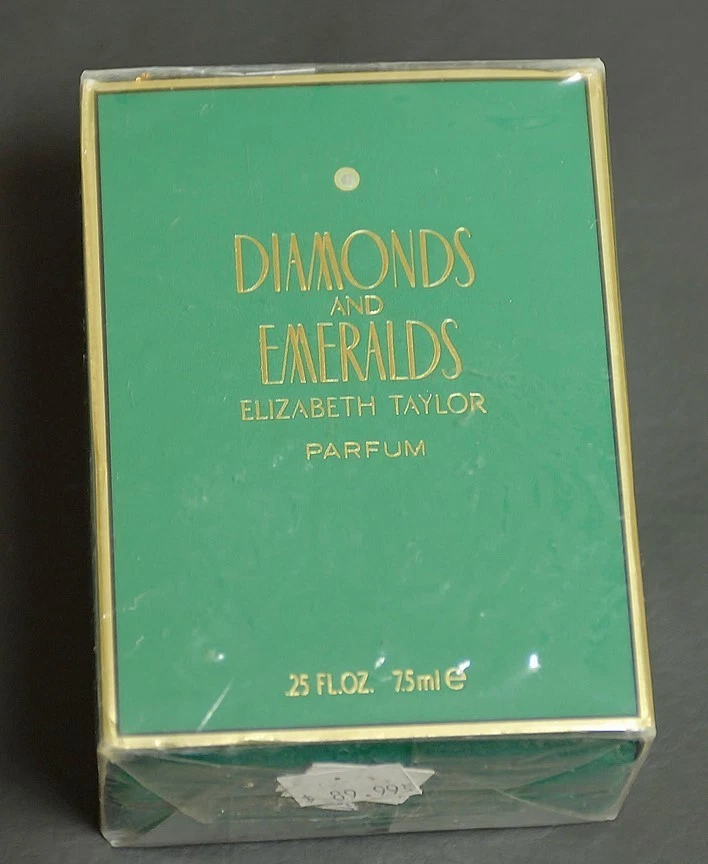 * DIAMANTES y ESMERALDAS por ELIZABETH TAYLOR * Splash PERFUME PURO 7,5 ml ~ 1/4 oz Foto 2 de 4