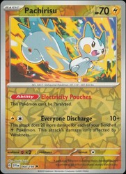 Pachirisu 068/198 Reverse Holo Scarlet & Violet Base Set