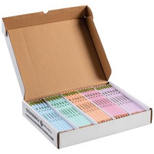 Ticonderoga Wood-Cased Pencils, Pre-Sharpened, 150 Count Pack of 1 , Pastel