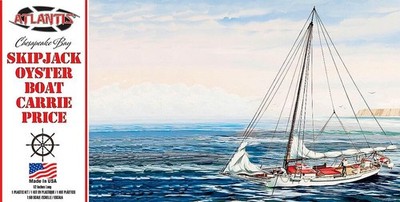 Skipjack Oyster Boat Carrie Price 1/60 Scale Model kit