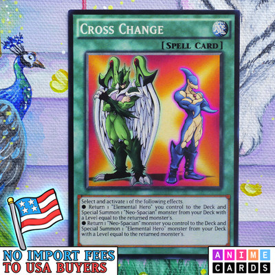 Cross Change ANIME EFFECT HOLO card