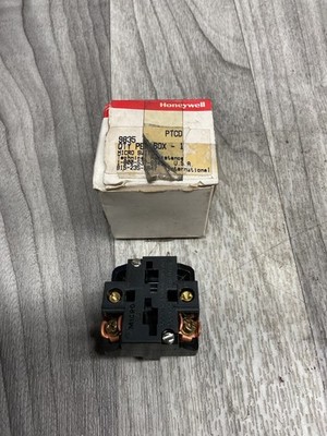 Honeywell Micro Switch PTCD  Contact Block *NOS*  #4008F153SI