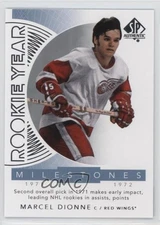 2017-18 SP Authentic Rookie Year Milestones Marcel Dionne #RYM-MD HOF 2d8