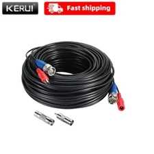 KERUI CCTV BNC Video Power Cable For Security Camera System DVR Wire Cord US