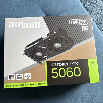 ZOTAC GAMING GeForce RTX 5060 Twin Edge OC 8GB GDDR6 DLSS 4 Ray Tracing