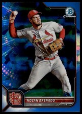 2022 Bowman Chrome Sapphire Edition #38 Nolan Arenado St. Louis Cardinals NM+
