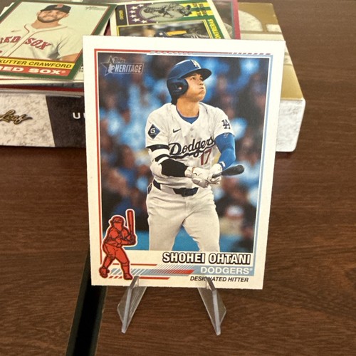 2025 TOPPS HERITAGE SHOHEI OHTANI 1976 REDEFINED SP #76R-16 LOS ANGELES DODGERS