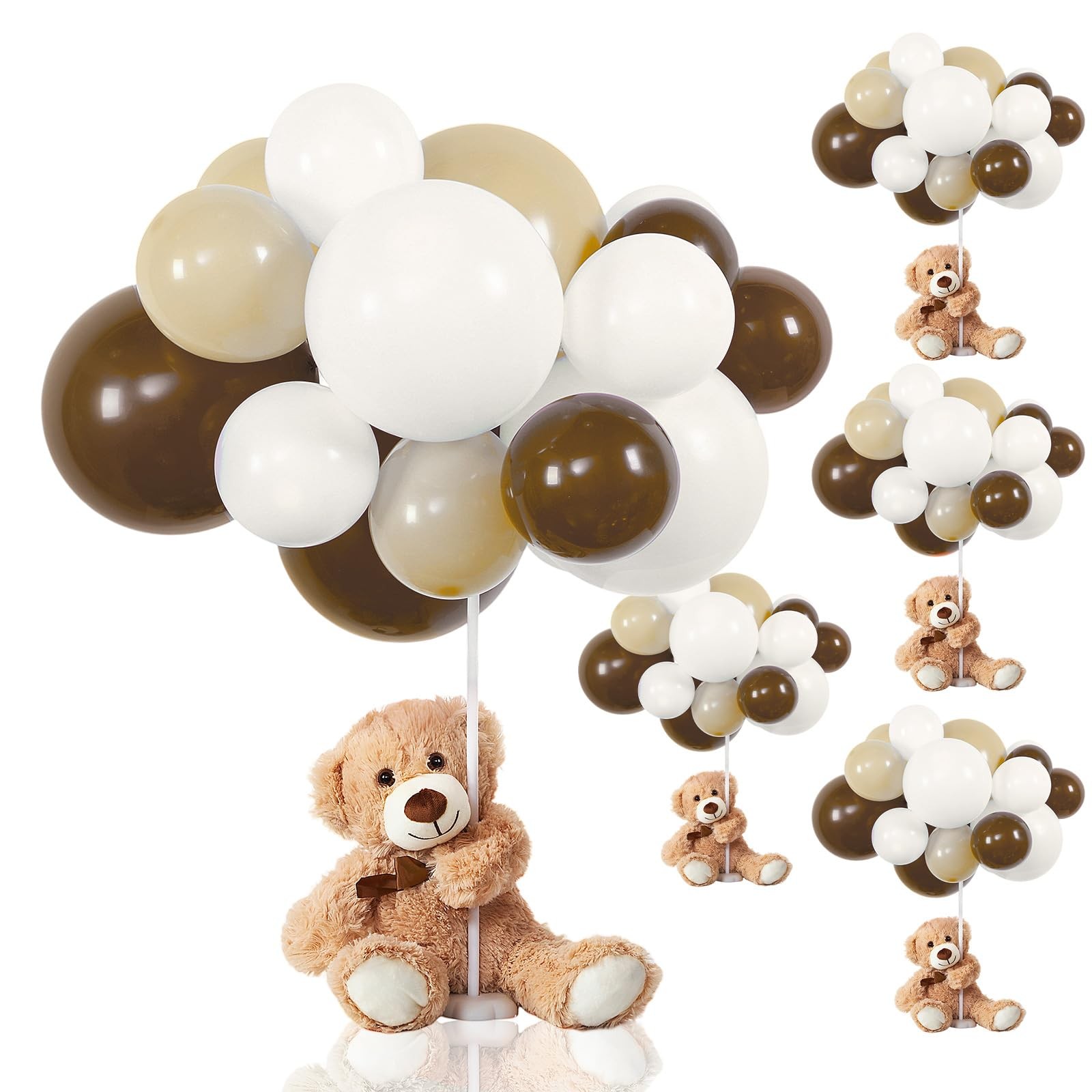 185 Pcs Bear Baby Shower Party Decorations Table Centerpieces 5 Pcs 13. 5'' G...