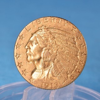 USA 5 $ 1913 Indian Head Eagle 8 35 Gramm 900 Gold Vz (2)