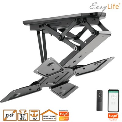  EasyLife - TV Deckenhalter Smart Home elektrisch schwenkbar 23 bis 55 Zoll