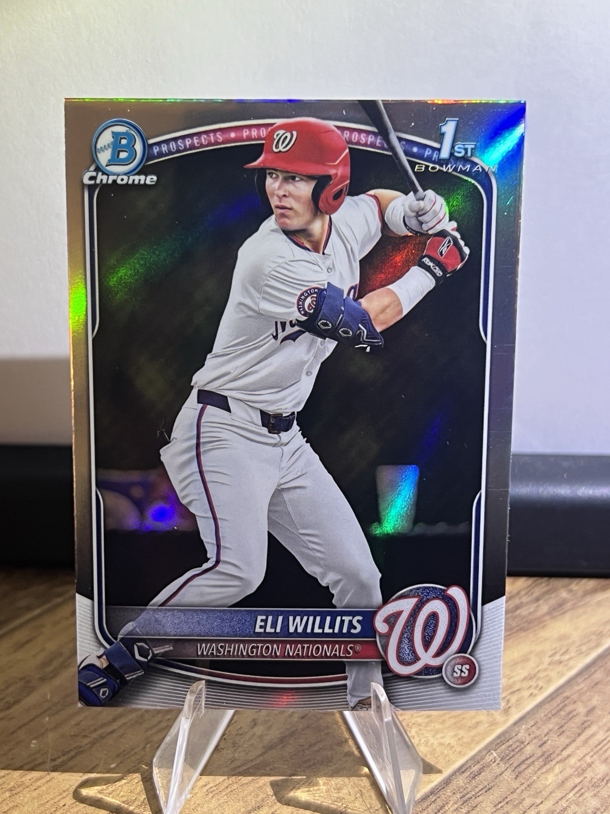 2025 Bowman Draft Chrome - Eli Willits 1st Bowman Refractor #BDC-1