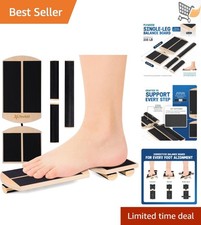 Wooden Balance Board 350LBS Anti-Slip Wobble Stability Trainer for Standing Desk